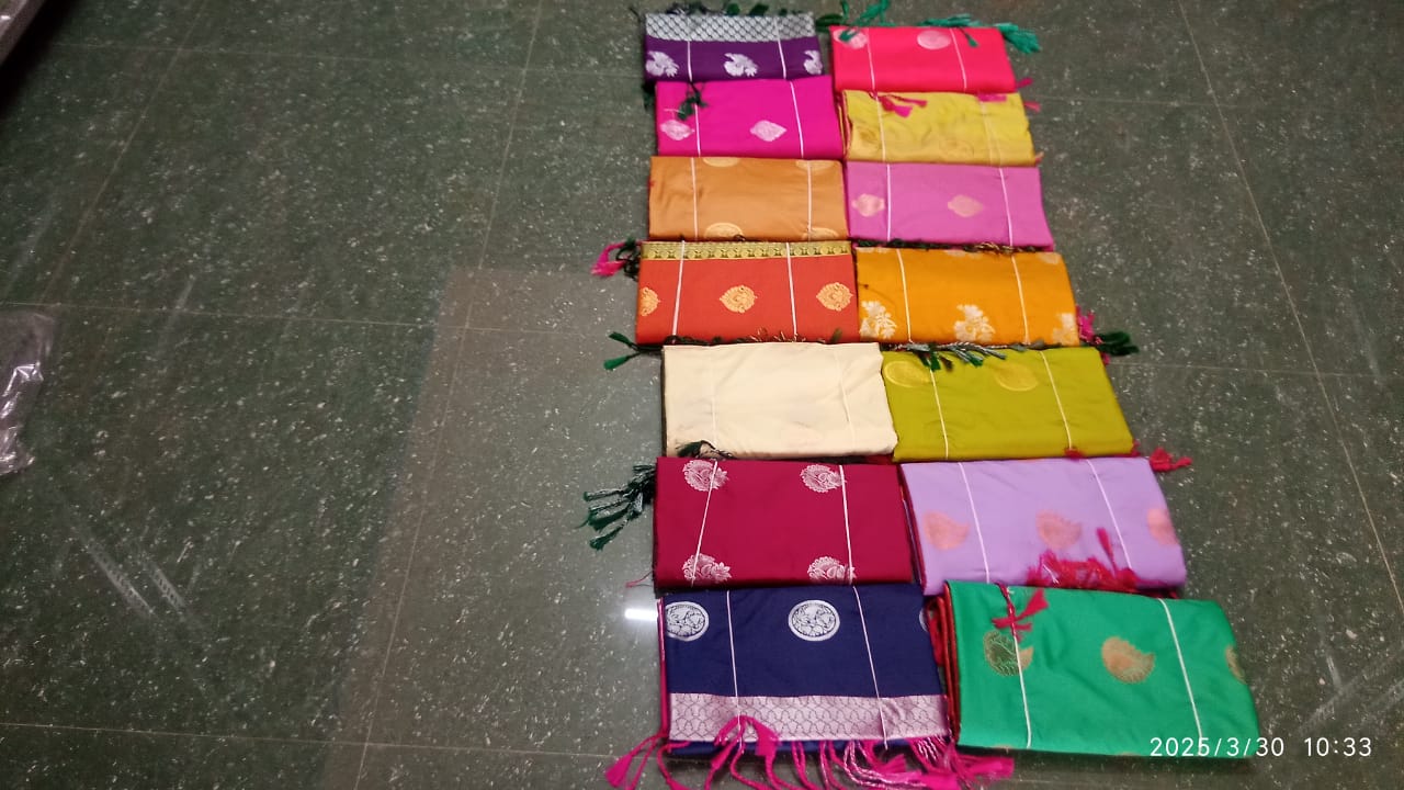 Dana Wonder Work Soft Silk Saree